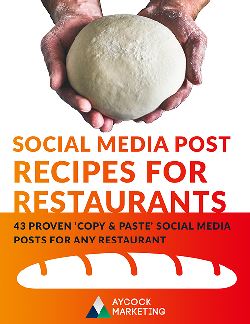 Social Media Post Recipes for Restaurants cover