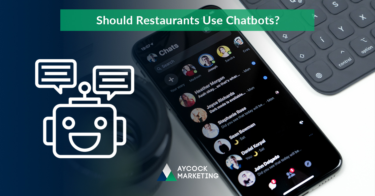 should restaurants use chatbots