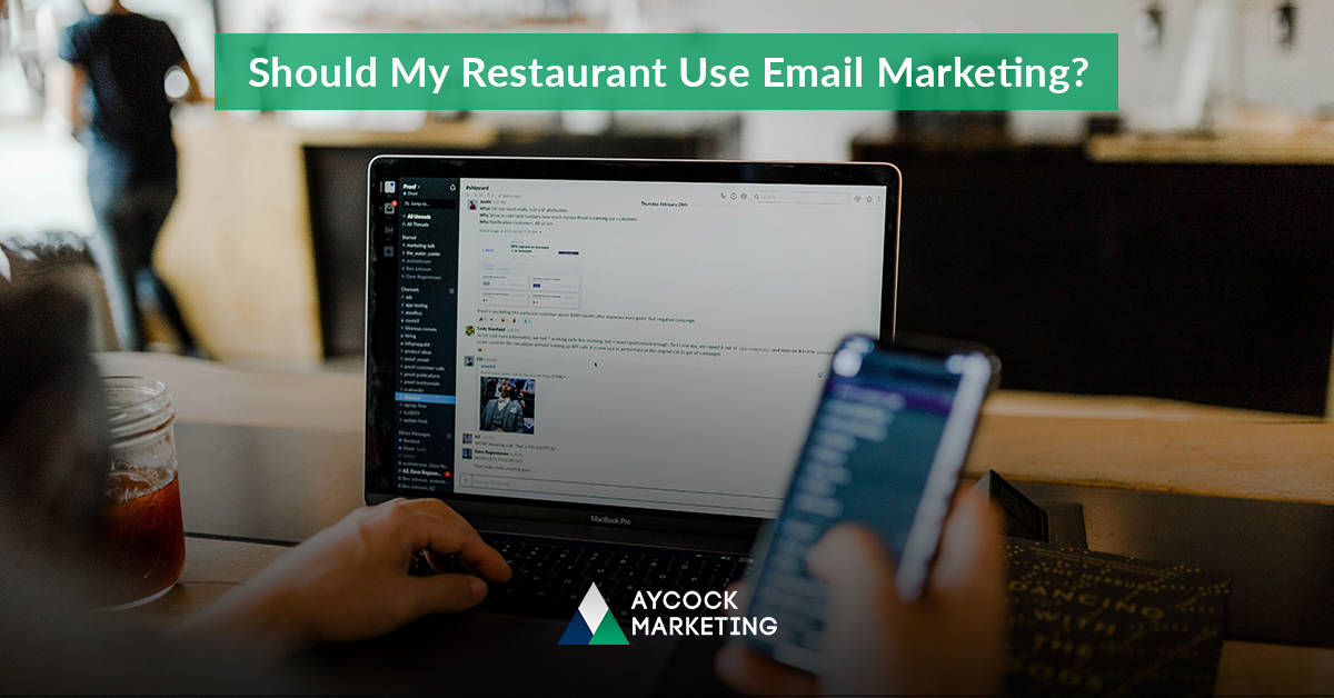 should restaurants use email fb preview